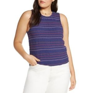 Madewell | Texture & Thread Rainbow Stitch Tank - Size Large